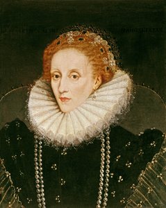 Kuningatar Elisabet I:n (1533-1603) muotokuva